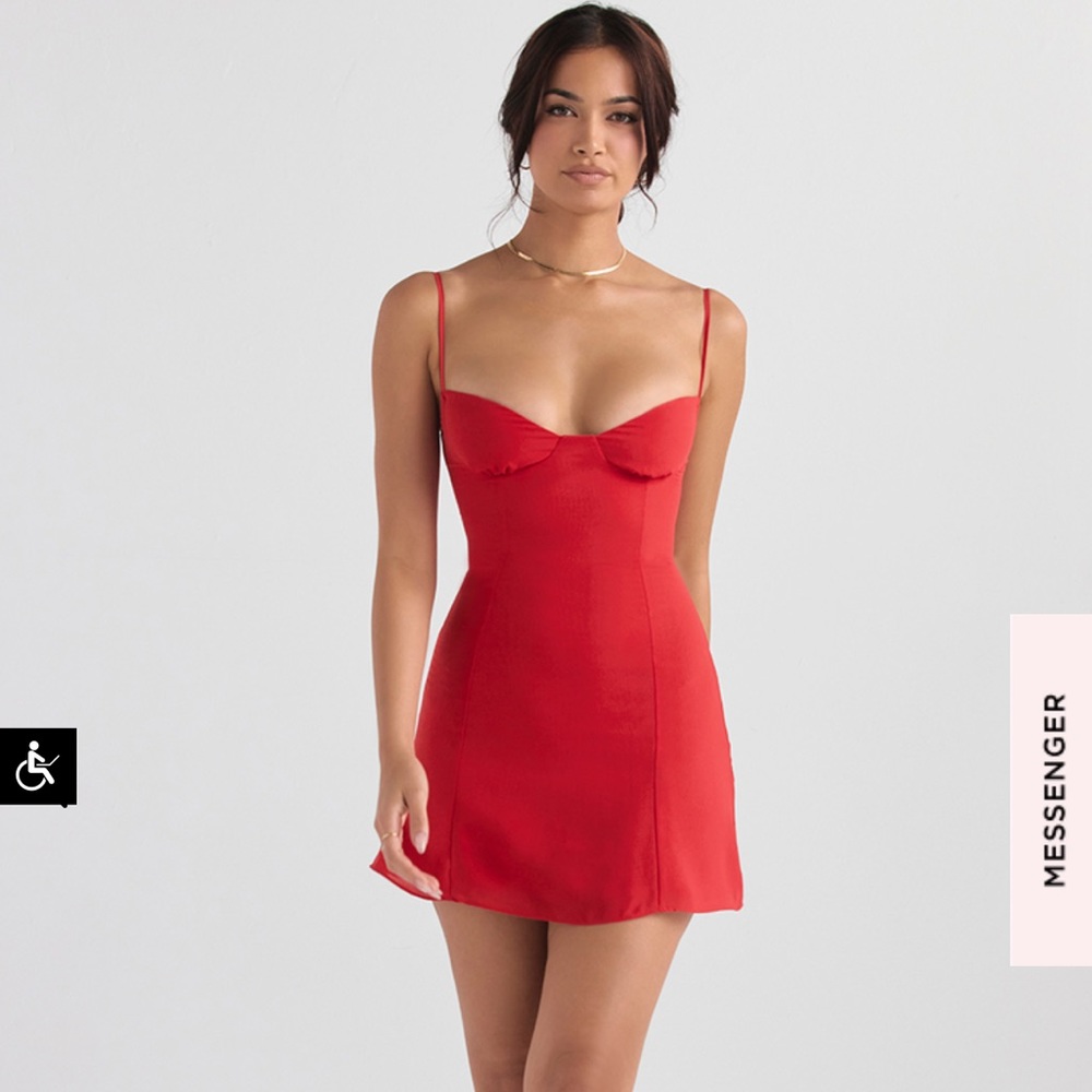 House of CB Christina Dress - red